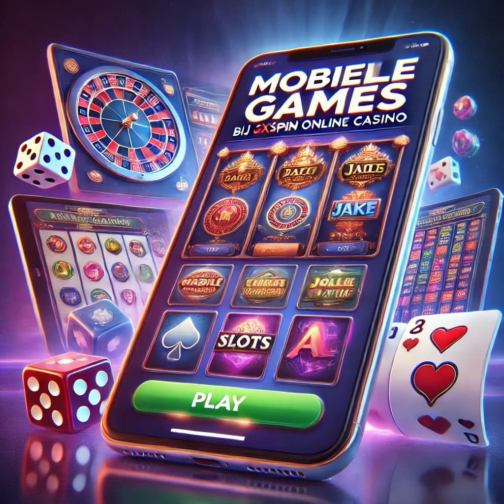 Mobiele Spellen bij GXspin Online Casino